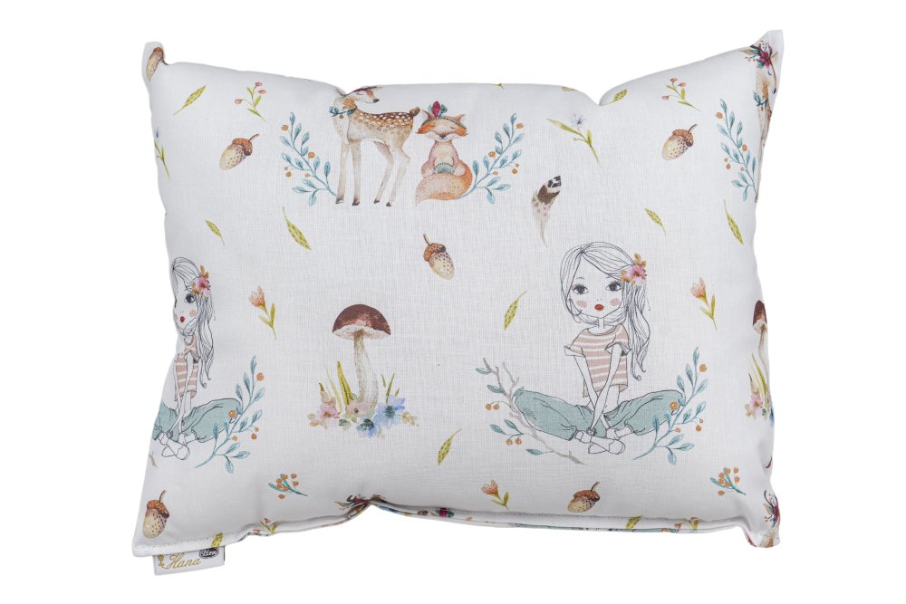 Pleva Dětský prémiový bylinný polštářek velký Vzor: vzor 1