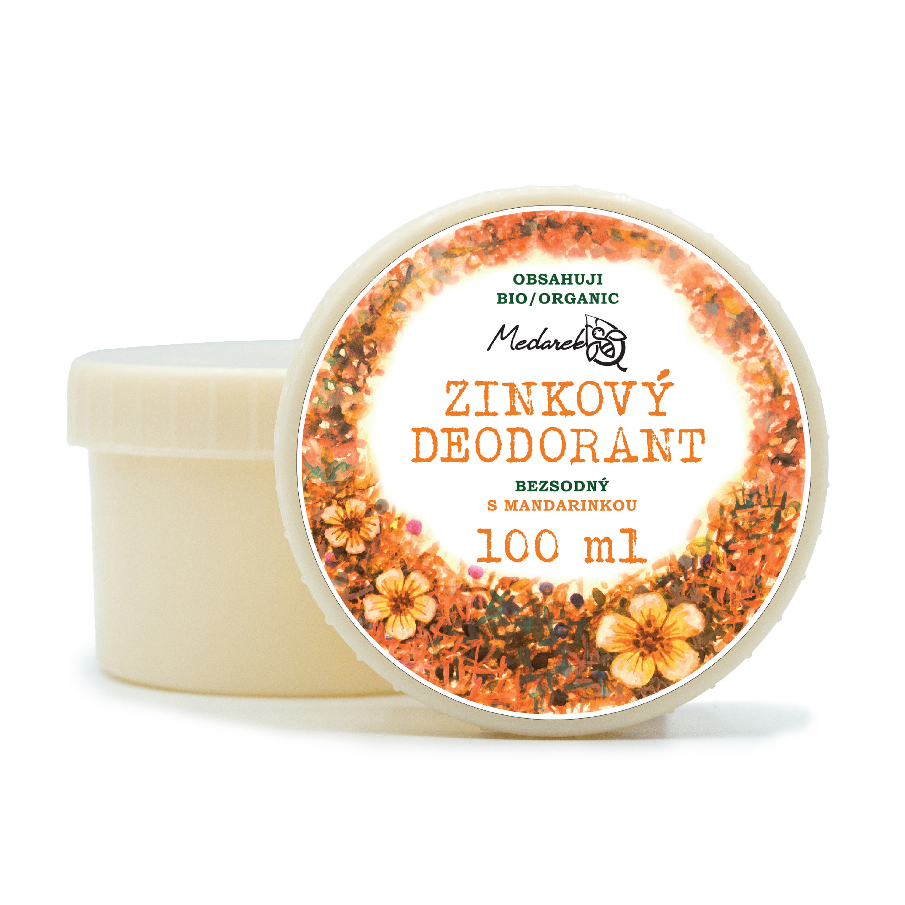 Medarek Medárek Zinkový deodorant mandarinka Objem:: 100ml