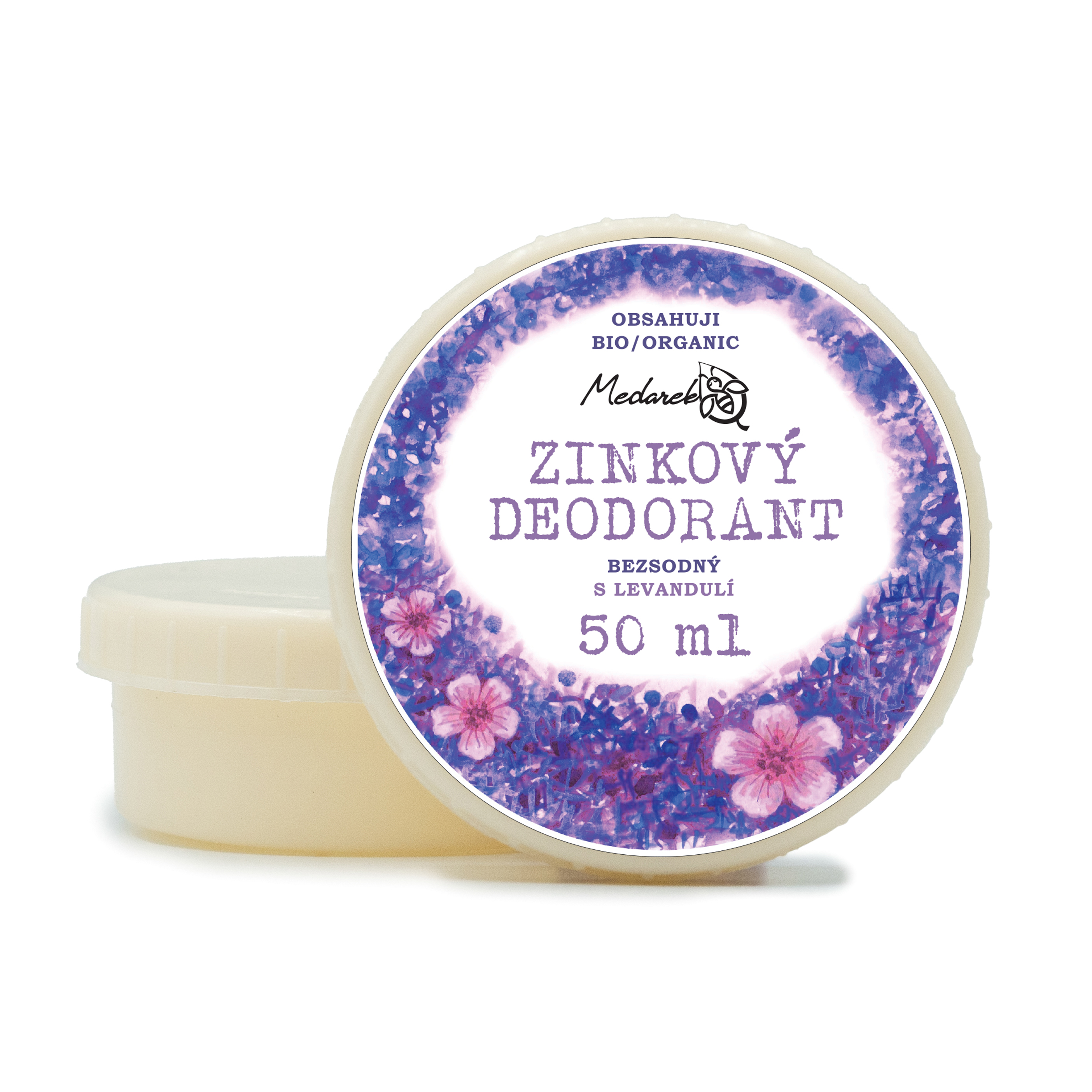Medarek Medárek Zinkový deodorant levandule Objem:: 50 ml