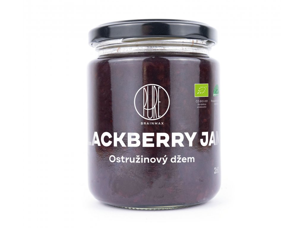 BrainMax Pure Džem Ostružina BIO, 260g