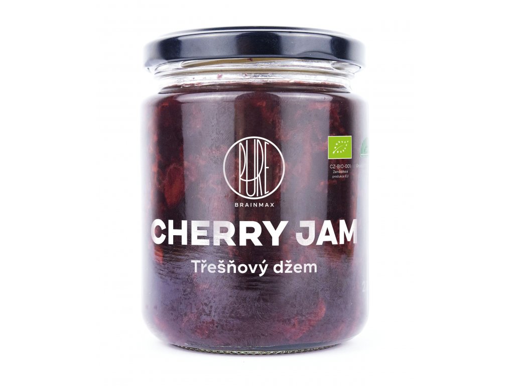 BrainMax Pure Džem Třešeň BIO, 270g