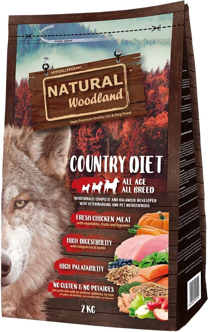 Natural Woodland Country Diet, 2kg