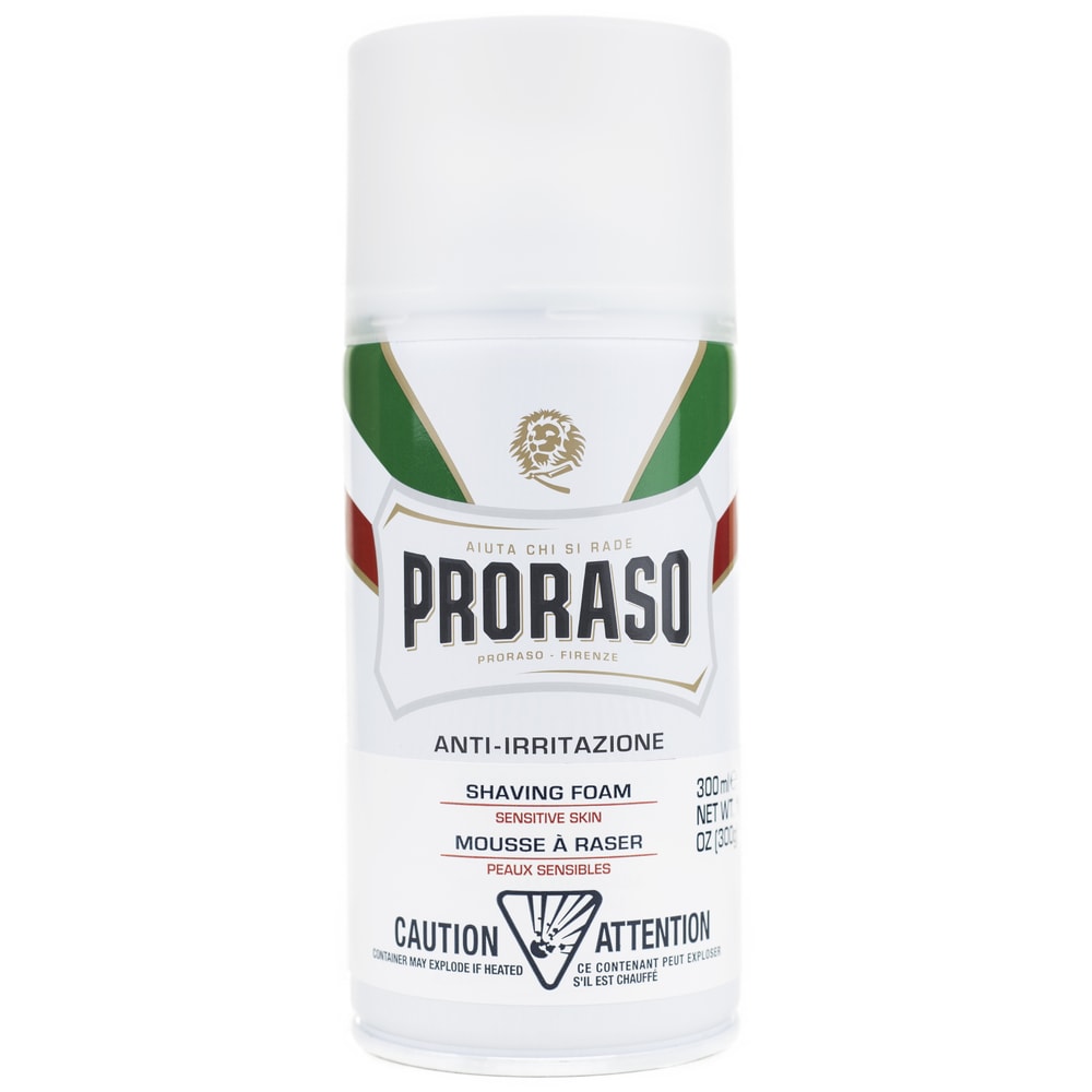 Proraso White pěna na holení pro citlivou pleť 300 ml