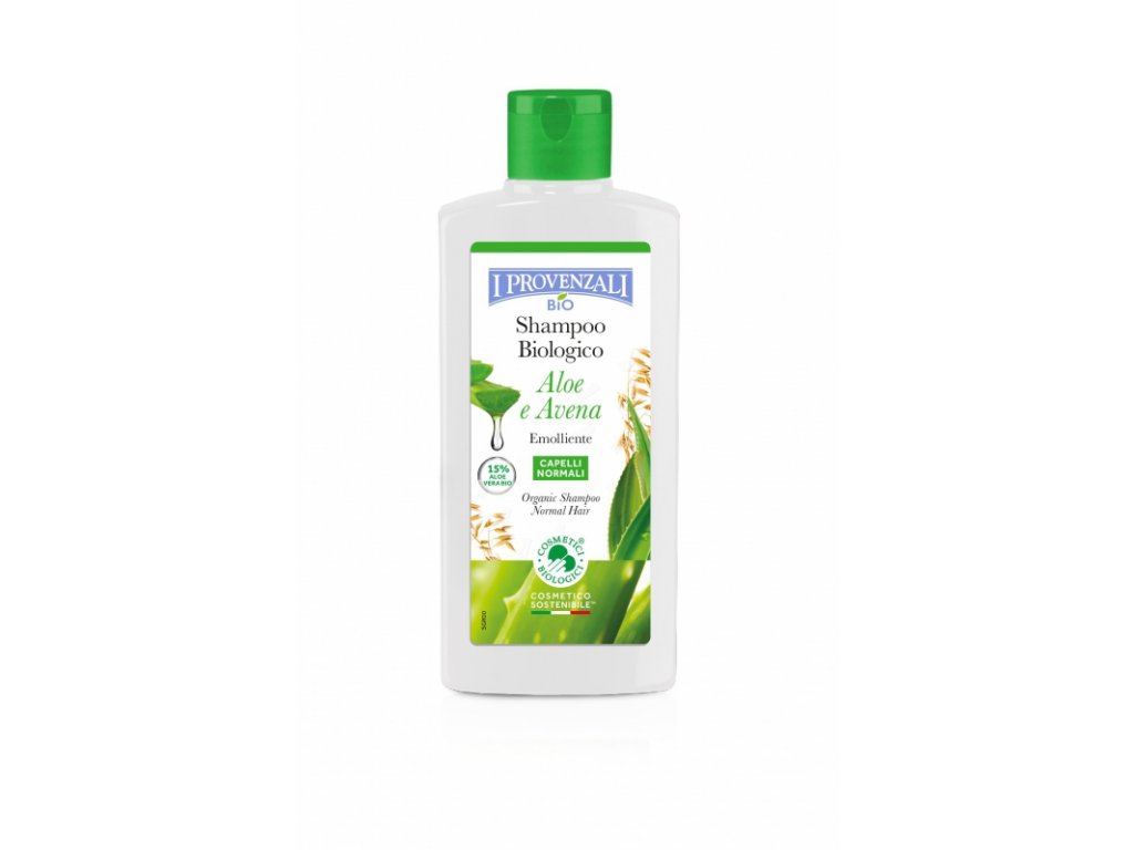 I Provenzali BIO šampon s Aloe Vera a ovsem Aloe, 250ml