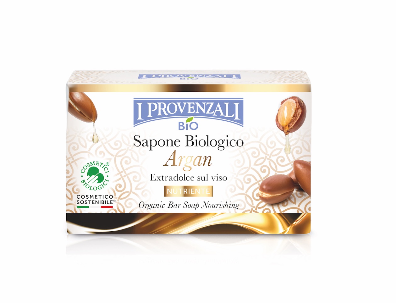 I Provenzali BIO tuhé mýdlo Argan, 150g