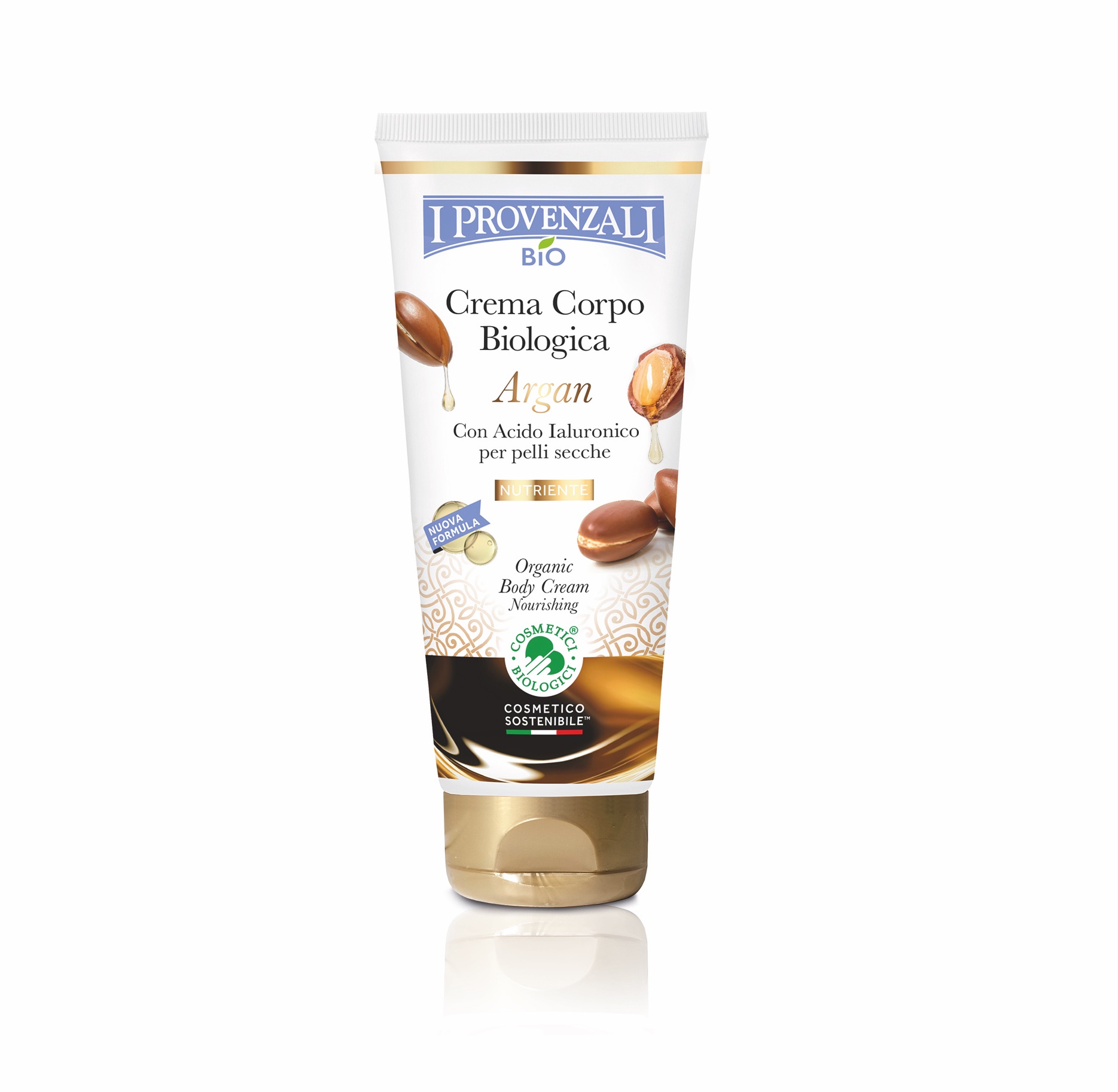 I Provenzali BIO tělový krém Argan, 200 ml