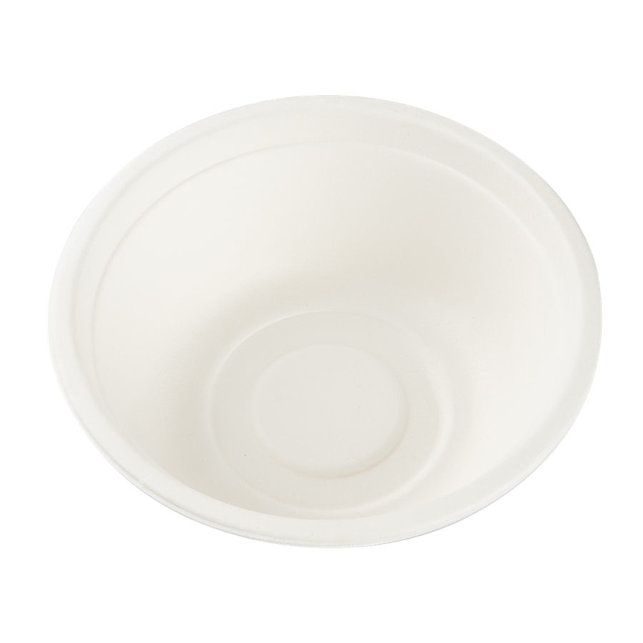 EcoPack Miska EKO z cukrové třtiny 500 ml bílá párty bal/10 ks