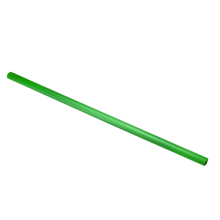 EcoPack Plastové brčko 7/200 mm zelené kompostovatelné ideal pack® bal/250 ks