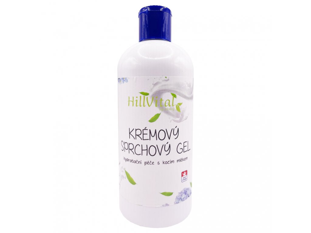HillVital Krémový sprchový gel s kozím mlékem, 400 ml