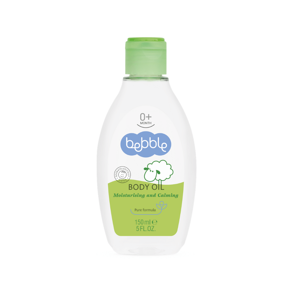 Bebble Dětský tělový olej Bebble, 150 ml