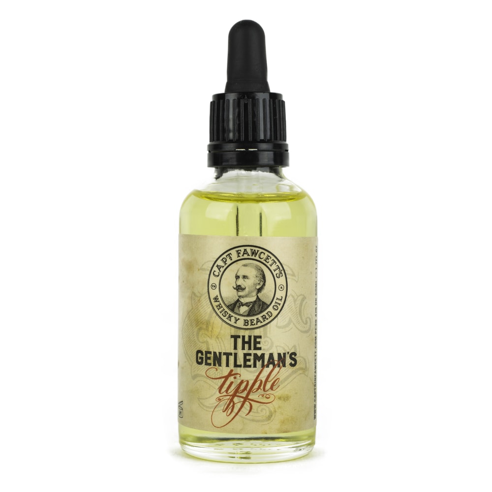 Captain Fawcett Captain Fawcett Olej na plnovous s vůní whisky Gentleman's Tipple, 50ml