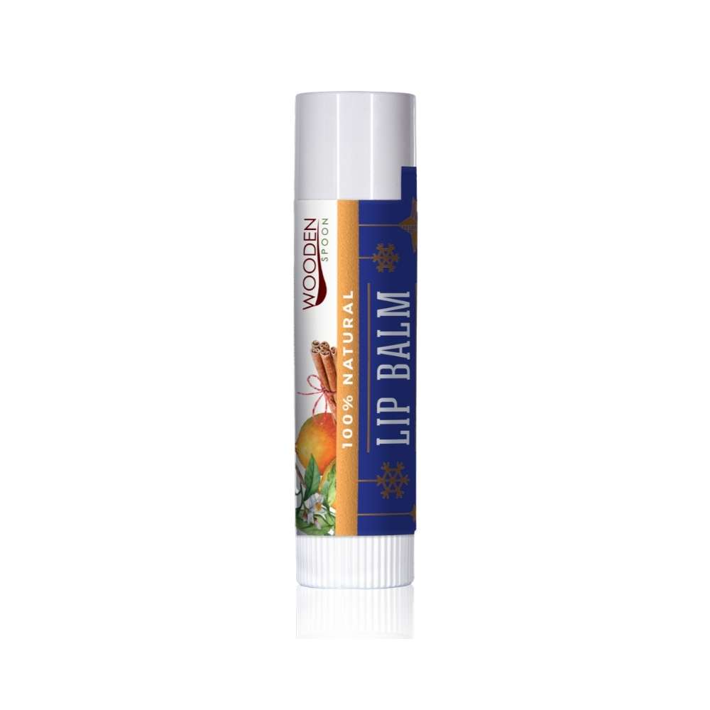 WoodenSpoon Balzám na rty Vánoce WoodenSpoon, 4,3ml