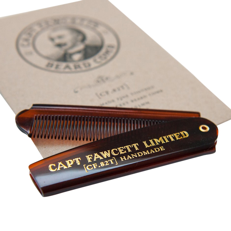 Captain Fawcett Captain Fawcett Skládací hřeben na plnovous, 1ks