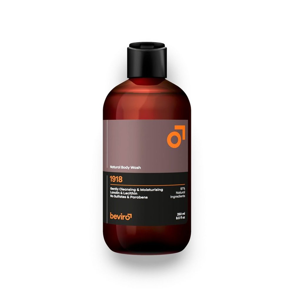 Beviro Sprchový gel Natural Body Wash 1918 250 ml