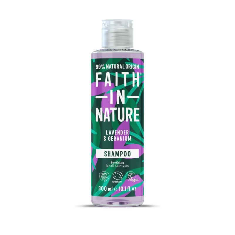 Faith in Nature přírodní šampon Levandule, 300ml