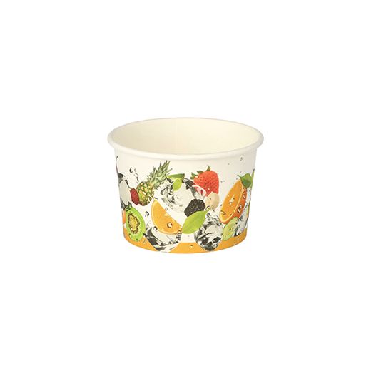 Papstar Miska na zmrzlinový pohár 125ml- ovoce, 50ks