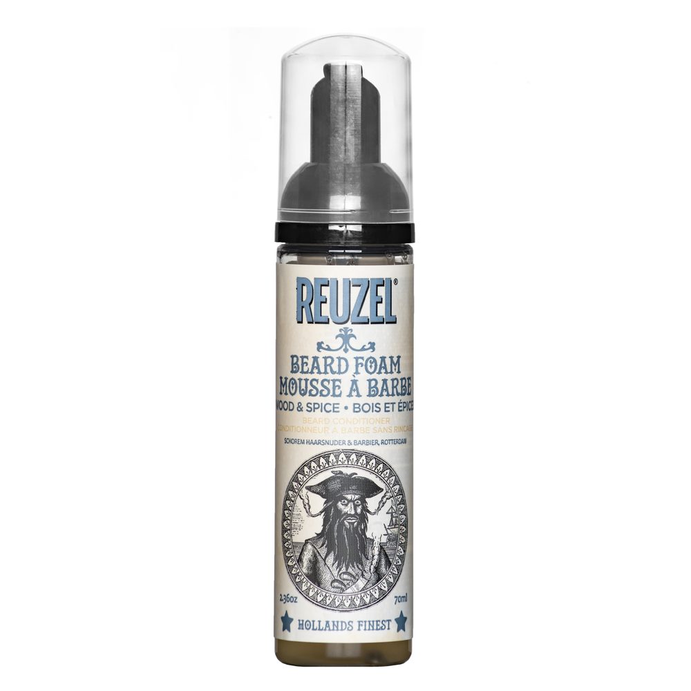 Reuzel Pěna na plnovous Wood & Spice Beard Foam, 70ml