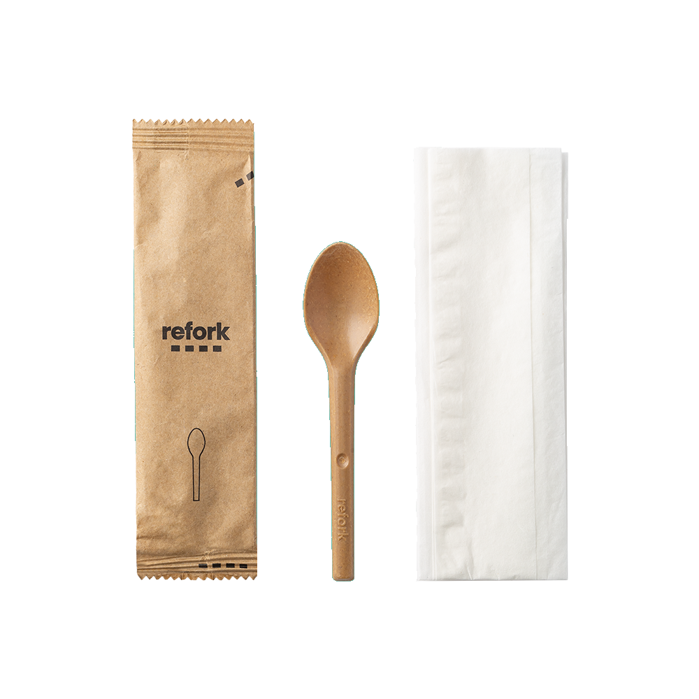 REFORK Coffee set (lžička, ubrousek), 1 ks