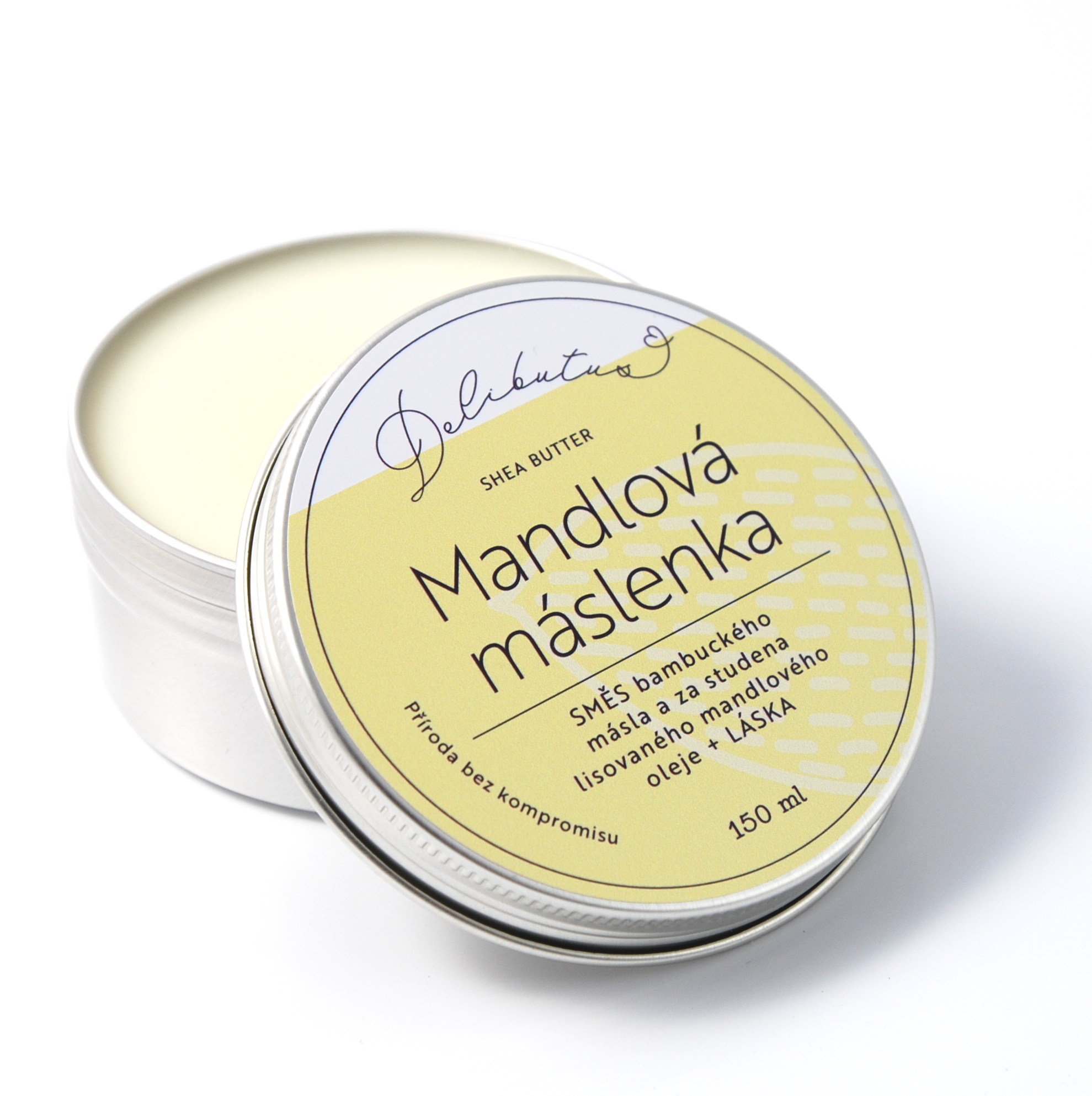 Delibutus Mandlová máslenka, 150 ml Balení: 150 ml