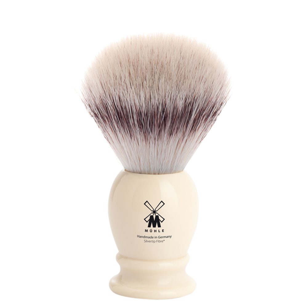 Mühle Velká štětka na holení Classic ze syntetických štětin (Silvertip Fibre®, imitace želvoviny), 1ks