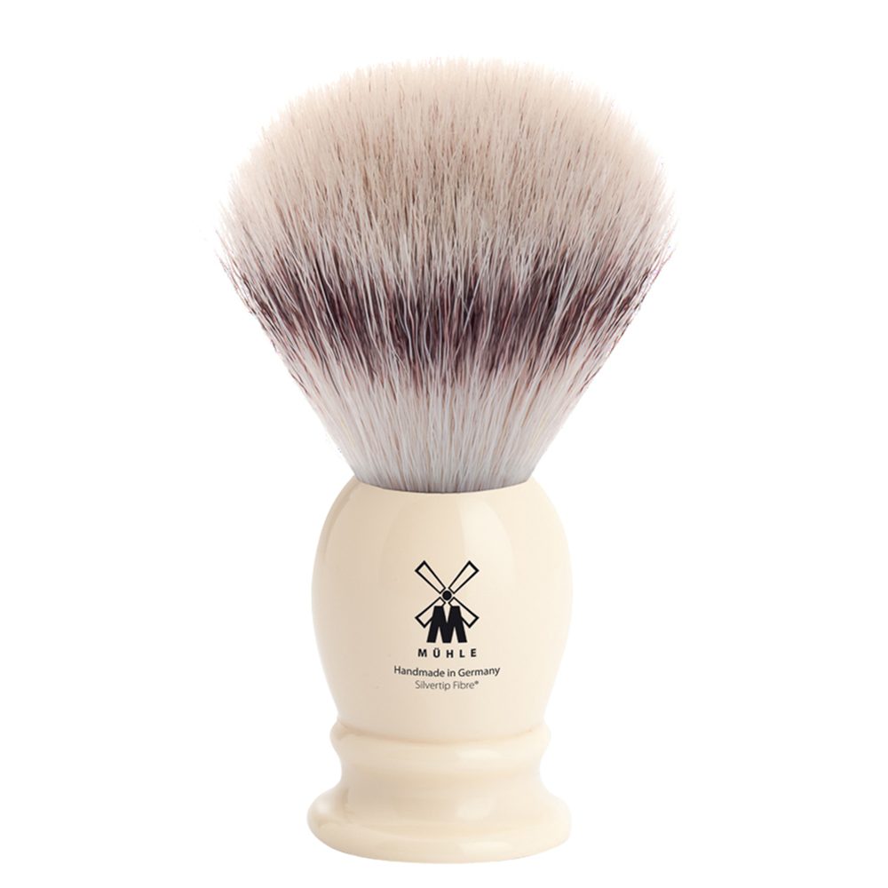 Mühle Střední štětka na holení Classic ze syntetických štětin (Silvertip Fibre®, imitace želvoviny), 1ks