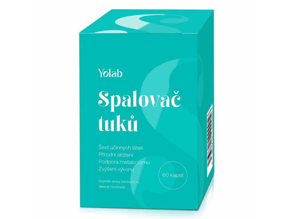 Yolab Spalovač tuků, 60 kapslí