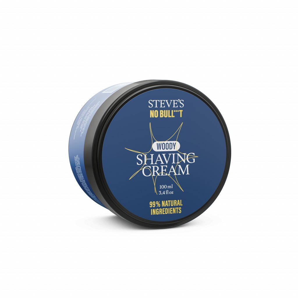 Steves Stevův krém na holení, Santalové Dřevo, 100 ml