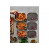 2571 3 black blum meal prep box set x3 open food 3 sizes
