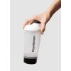 VENIRA shaker se zásobníkem, bílo-černý, 500 ml + 150 ml