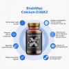 BrainMax Calcium D3 & K2, 90 rostlinných kapslí
