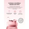 VENIRA shaker PRO s poutkem, růžový, 600 ml