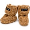 T-TOMI Capáčky TEDDY Brown (3-6 měsíců) WARM