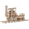 EWA Dřevěné mechanické 3D puzzle - Lokomotiva #1