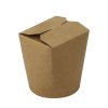 Papírový box EKO na nudle 750 ml kulaté dno kraft ba1/50 ks