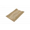 Papírový sáček 26+5x40 cm hnědý s okénkem na chleba krt/1000 ks