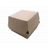 Hamburger box / krabička EKO na hamburger 110x110x90 mm kraft bal/50 ks