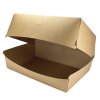 Hamburger box / krabička EKO na hamburger 195x135x100 mm kraft bal/50 ks