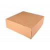 Krabice na dort papírová EKO 20x20x10 cm KRAFT krt/50 ks