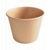 Papírová miska EKO na polévku / salát 140x105x100 mm 900 ml kraft bal/50 ks