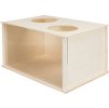 Box na norování pro králíky, 58 x 30 x 38 cm, dřevo/akryl