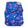 Bobánek Kapsová AIO plenka Premium suchý zip - Modré květiny