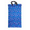 Bobánek Nepromokavá taška velká - Modré květiny 40 x 70 cm