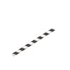 Papírové brčko Jumbo černo-bílé proužky 8/150 mm ideal pack® bal/100 ks