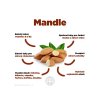 BrainMax Pure Mandle blanšírované BIO, 250 g