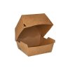 Burgerboxen Pappe 7 8 cm x 9 cm x 9 cm braun 100 Fair 89151 b 2 2