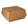 Burgerboxen Pappe 9 cm x 18 5 cm x 18 5 cm braun 100 Fair extra gross 87248 b 2 2