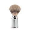 Mühle Štětka na holení Mühle z jezevčích štětin- silvertip badger, chrom