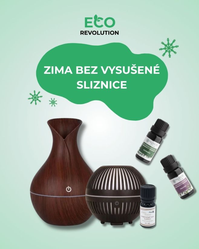 Vytvořte si doma zimní oázu pohody. Když topení vysušuje vzduch, ultrazvukový difuzér pomůže: - jemně zvlhčuje prostředí -...