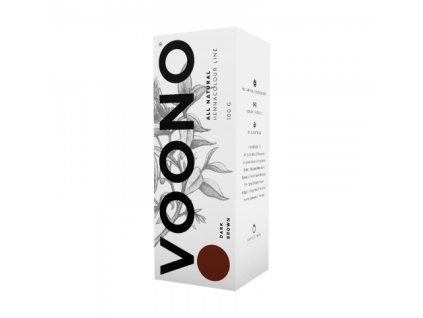10941 voono henna dark brown 100g