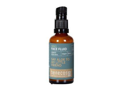 14949 benecos pletovy fluid aloe vera pro muze bio 50 ml